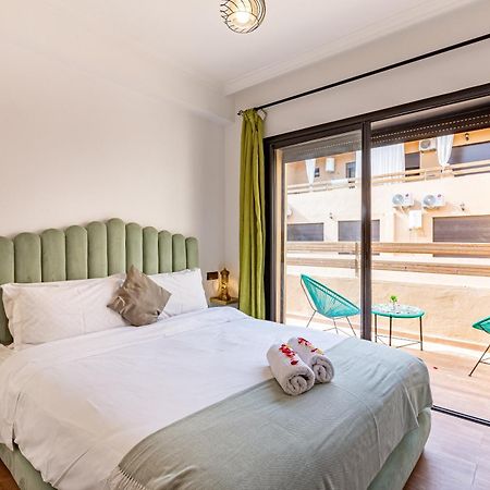Chic & Cosy Appart Au Centre Ville - 100 % Equipe Marrakesh Esterno foto