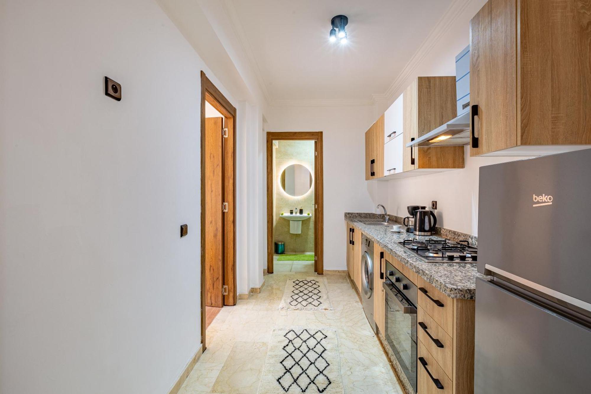 Chic & Cosy Appart Au Centre Ville - 100 % Equipe Marrakesh Esterno foto