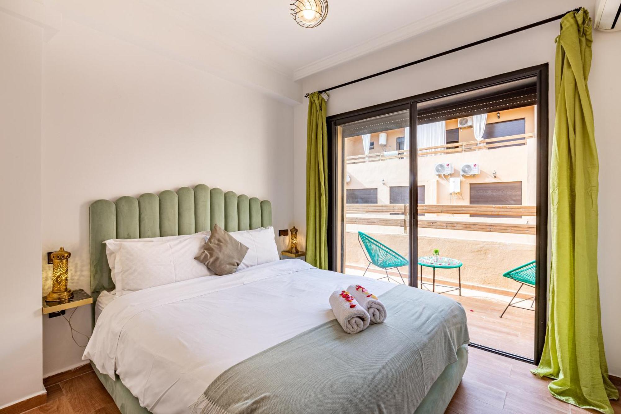 Chic & Cosy Appart Au Centre Ville - 100 % Equipe Marrakesh Esterno foto
