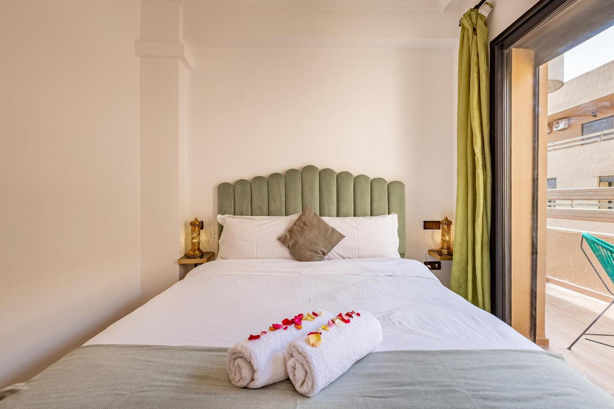 Chic & Cosy Appart Au Centre Ville - 100 % Equipe Marrakesh Esterno foto