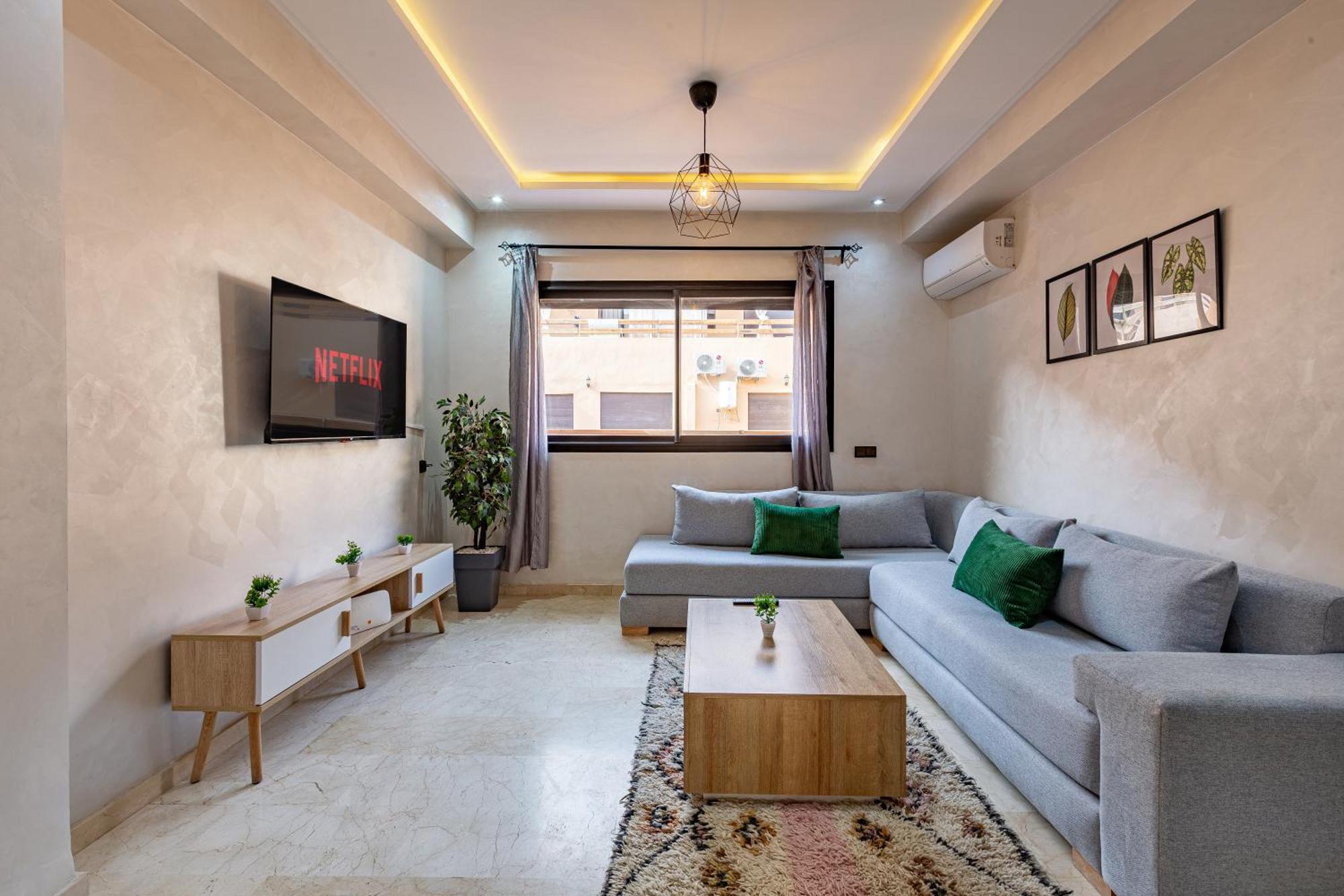 Chic & Cosy Appart Au Centre Ville - 100 % Equipe Marrakesh Esterno foto