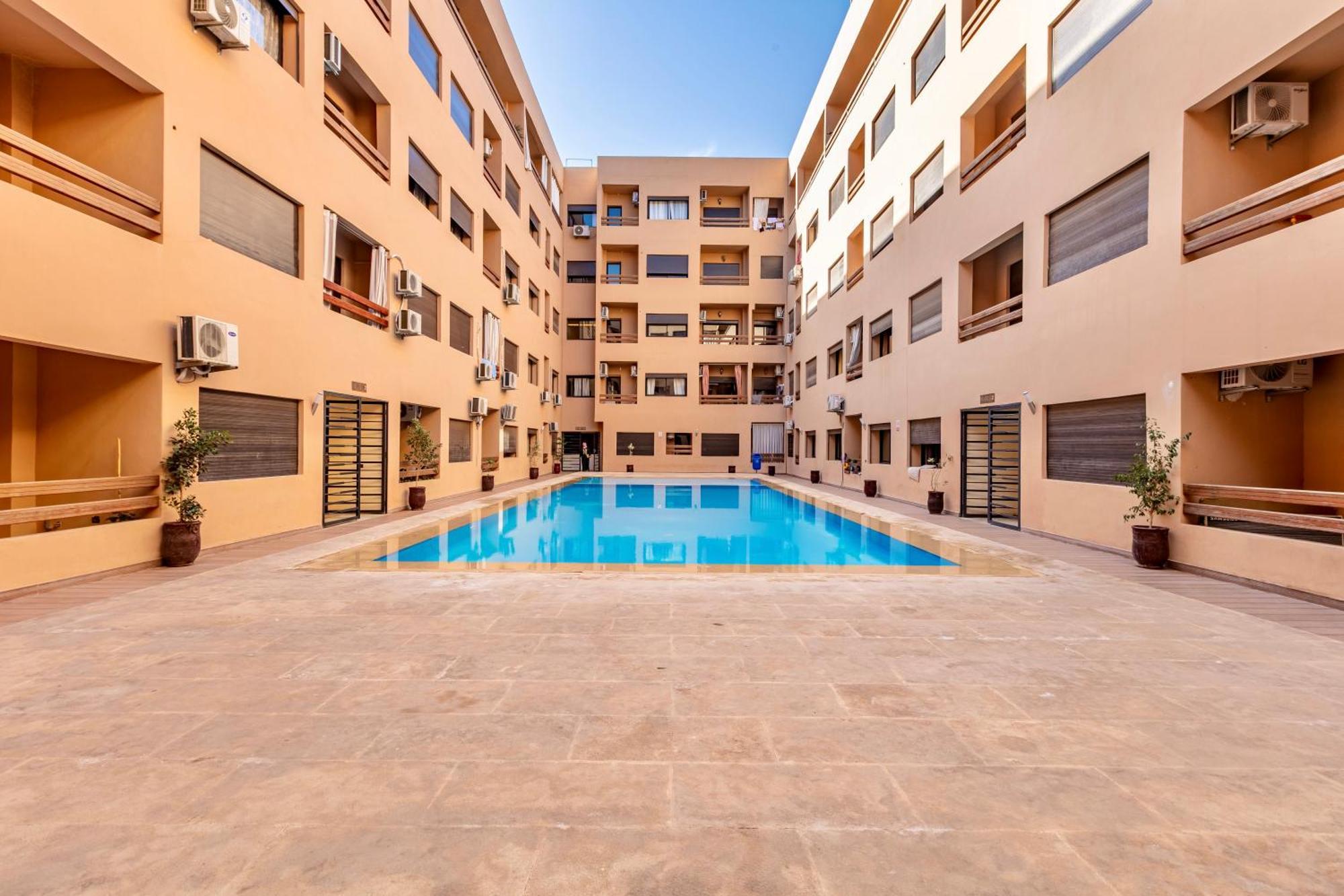 Chic & Cosy Appart Au Centre Ville - 100 % Equipe Marrakesh Esterno foto